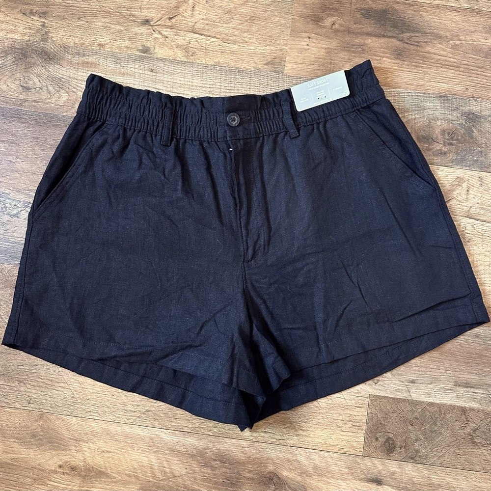 Hollister Ultra High-Rise Soft Short Black